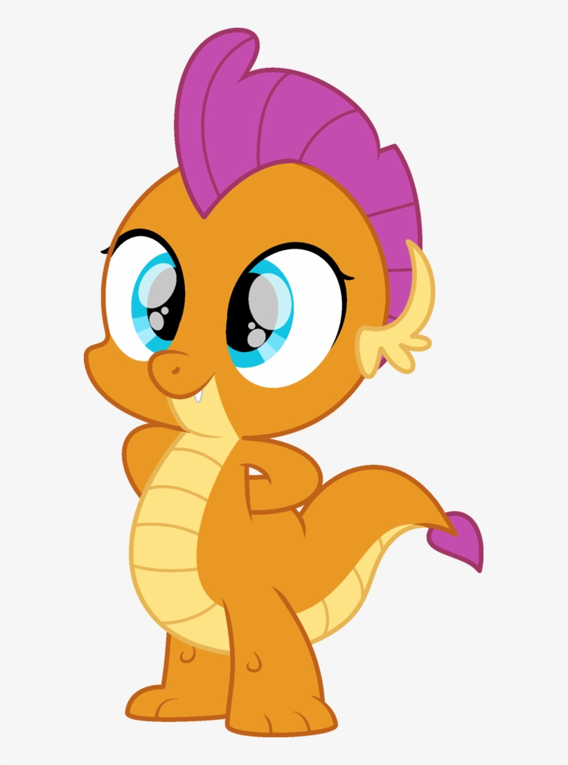 Arms Behind Back, Artist - Mlp Female Baby Dragon, transparent png #8041882