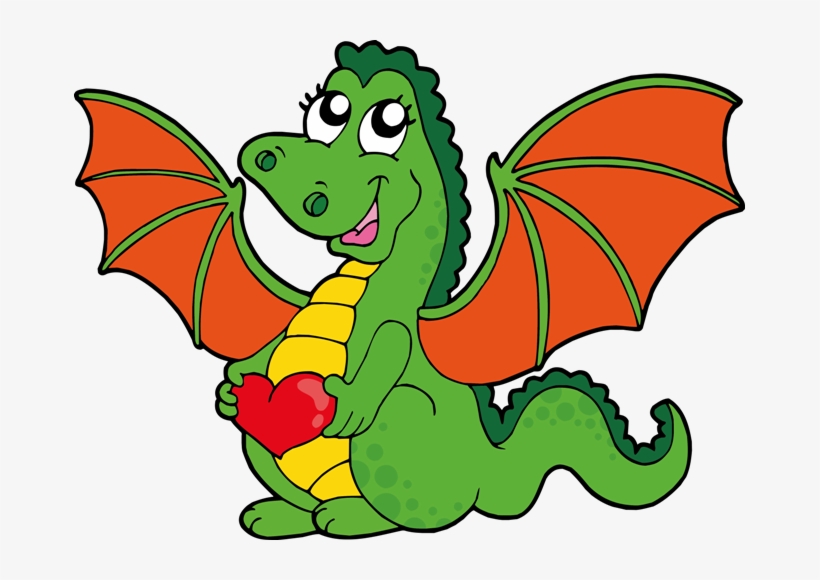 Поздравляю Всех Форумчан С Наступающим Новым Годом - Cute Dragon Green, transparent png #8042011