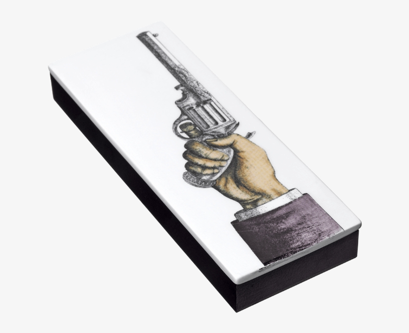 Incense Box Pistola - Revolver, transparent png #8042043