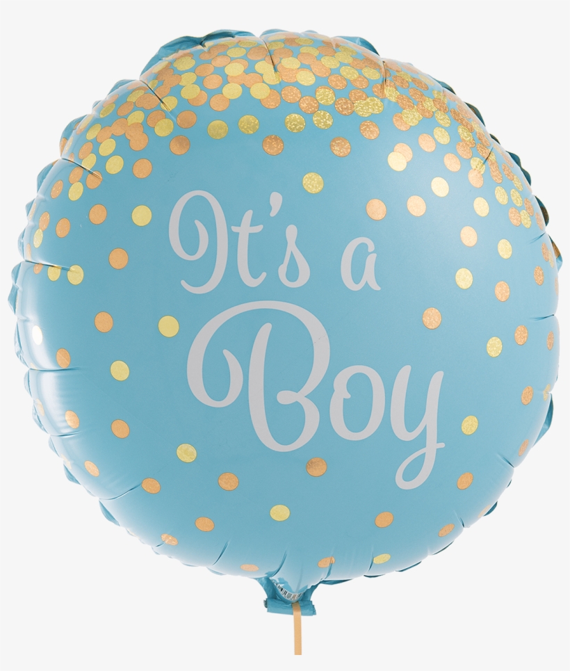 Glittering Its A Boy - Balloon, transparent png #8042153