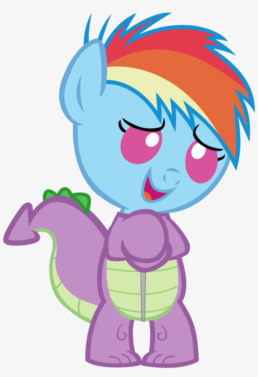 Animal Costume, Artist Needed, Baby, Baby Pony, Bipedal, - Only Spike My Little Pony, transparent png #8042256
