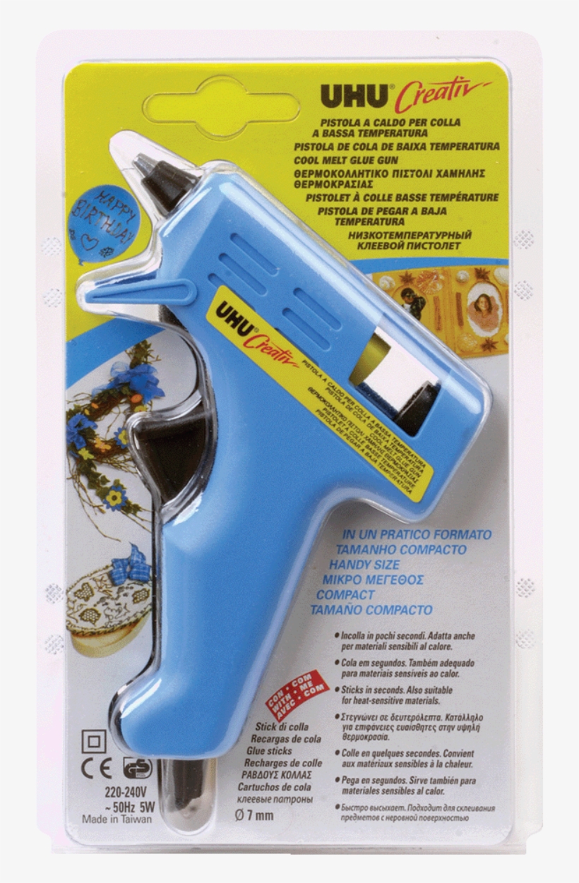 Pistola De Cola Quente - Uhu, transparent png #8042461