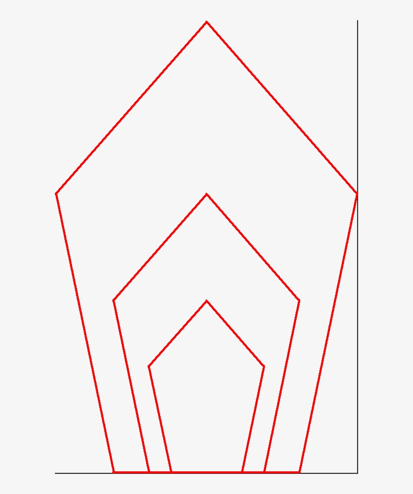 Pentagram Bottom - Diagram, transparent png #8043212