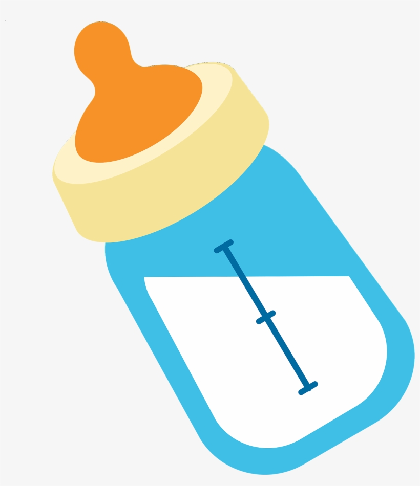 Milk Bottle Png Best Cartoon Food Litlestuff Ⓒ - Baby Shower Vector Png, transparent png #8043401