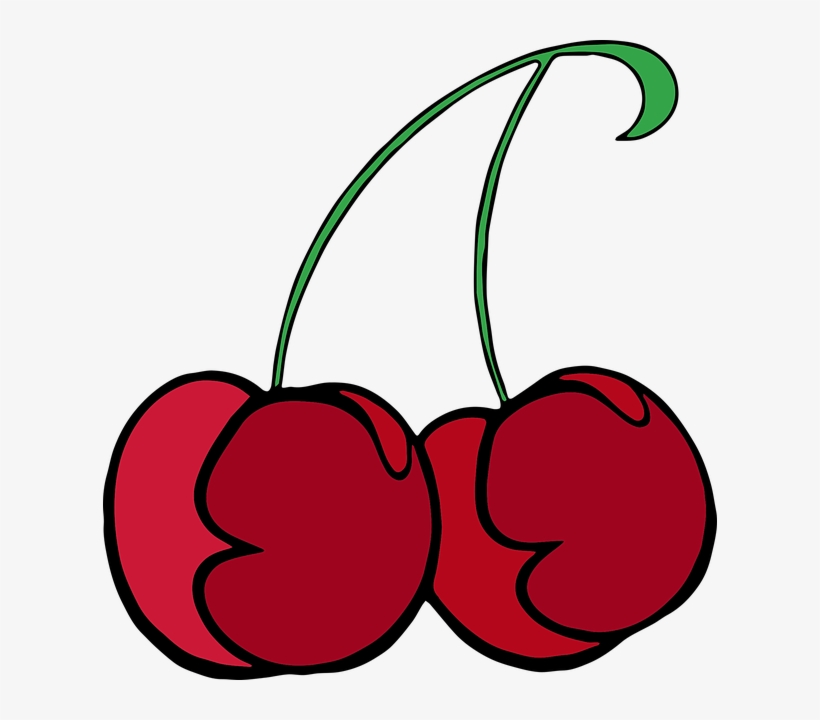 Svgs For Both Of This Colored Cherry Vector And This, transparent png #8043622