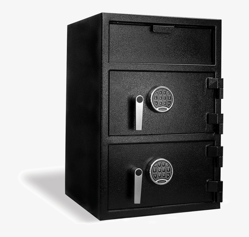 Front Load Depository Safe, Double Door - Filing Cabinet, transparent png #8043927