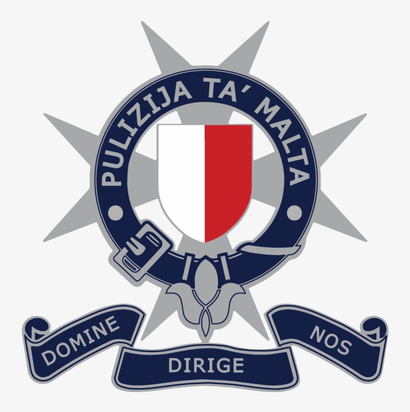 The Malta Police Force Logo - Malta Police Force, transparent png #8044075