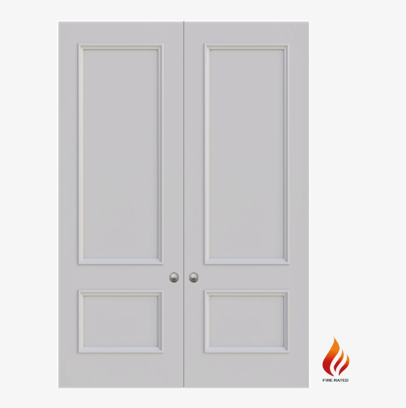 Double Doors Fd30 - Home Door, transparent png #8044355