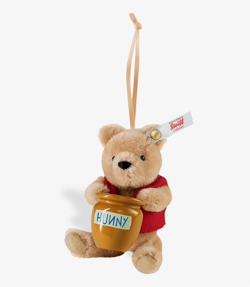 Steiff Winnie Pooh Honey Pot - Steiff Winnie The Pooh Ornament, transparent png #8044705