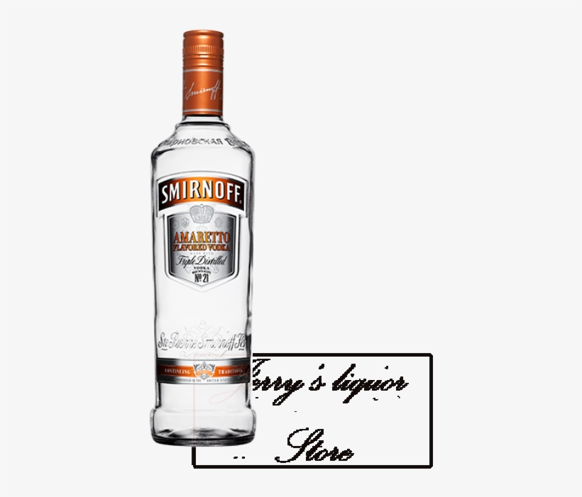 Smirnoff Amaretto Vodka, transparent png #8044784