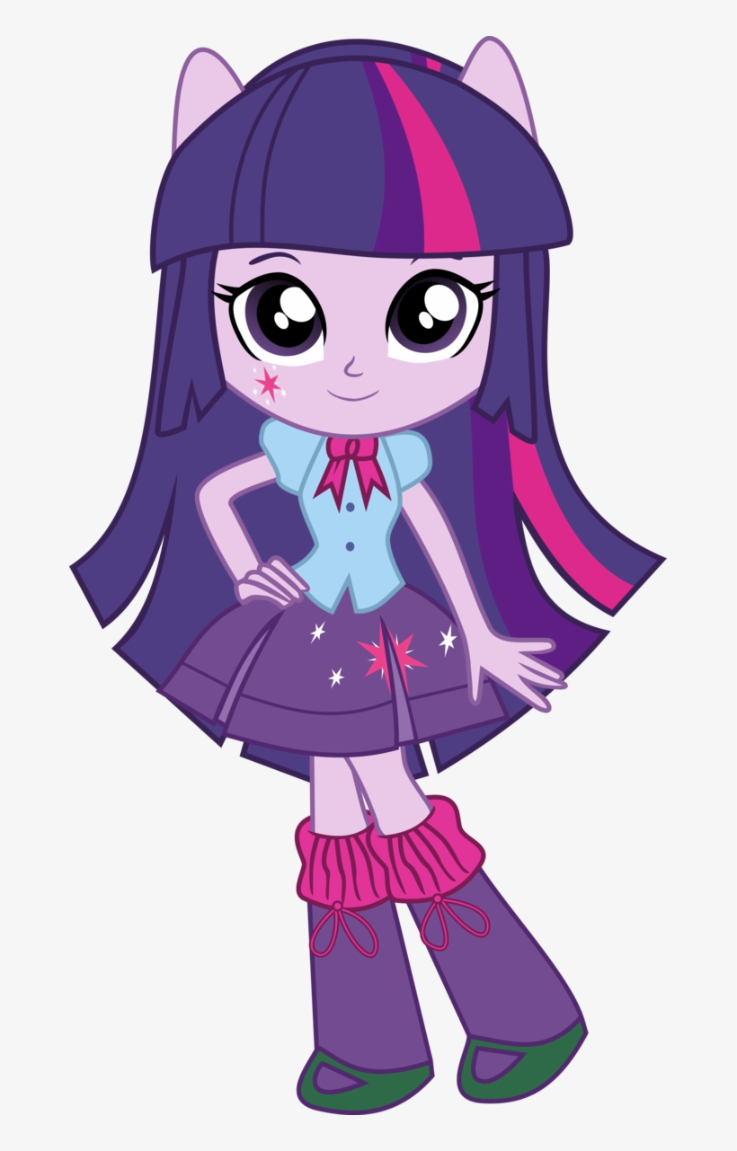 Sparkle Clipart Mini Stars - Twilight Sparkle Equestria Girls Minis, transparent png #8045126