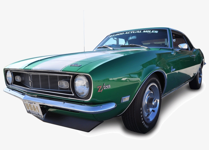 1968f Camara Z28 Frn - Camaro Gto, transparent png #8046245