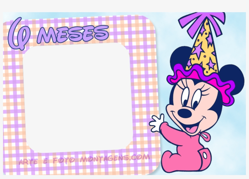 Minnie-06meses - Cartoon, transparent png #8046782
