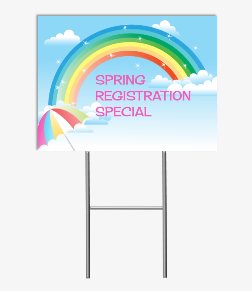 Spring Special Yard Sign - Graphic Design, transparent png #8046971