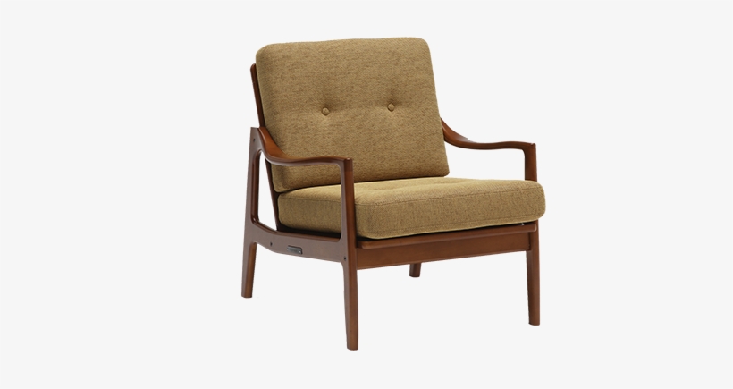 Frame Chair One Seater Mustard - Chair, transparent png #8047277