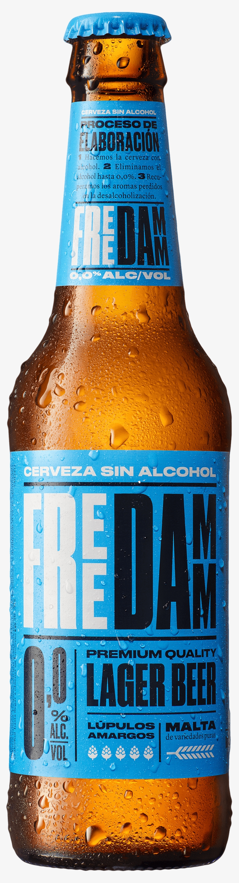 Free Damm - Estrella Damm Non Alcoholic Beer, transparent png #8047347