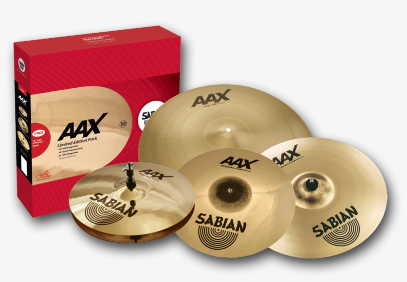 Sabian Aax Praise And Worship Pack 11 Splash 13 Stage - Sabian Aax Stage Performance Set, transparent png #8047390
