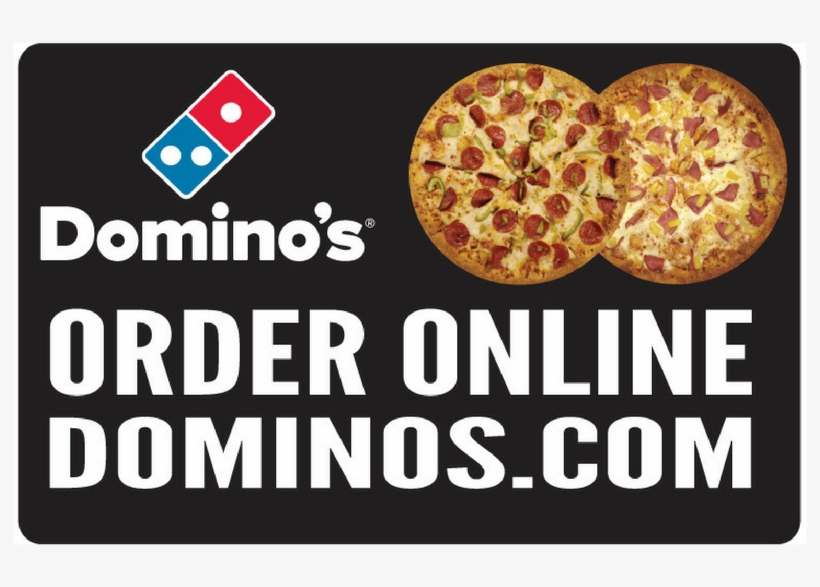 "order Online" Double Pizza Yard Sign - Label, transparent png #8047686