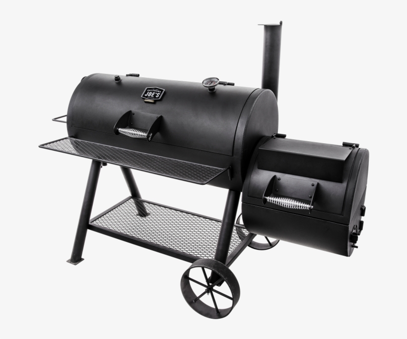 17202053 Okj Longhorn Reverse Flow Smoker 003 - Oklahoma Joe Reverse Flow Highland, transparent png #8047718