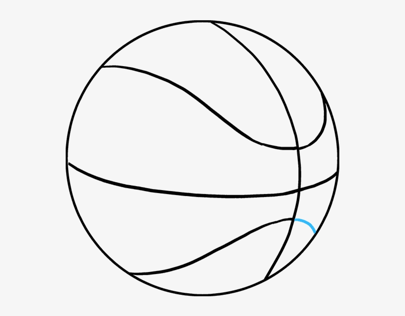 How To Draw Basketball - Draw Basketball, transparent png #8047729