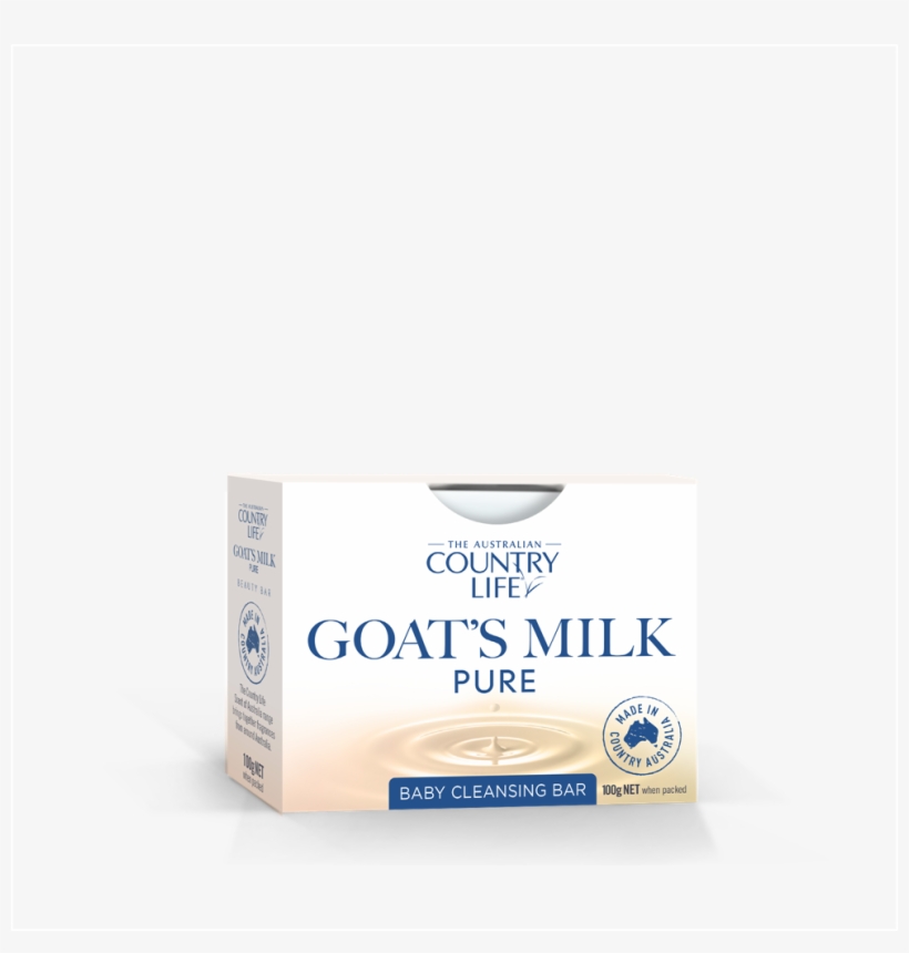 Country Life Premium Pure Goats Milk 100g - Carton, transparent png #8048213