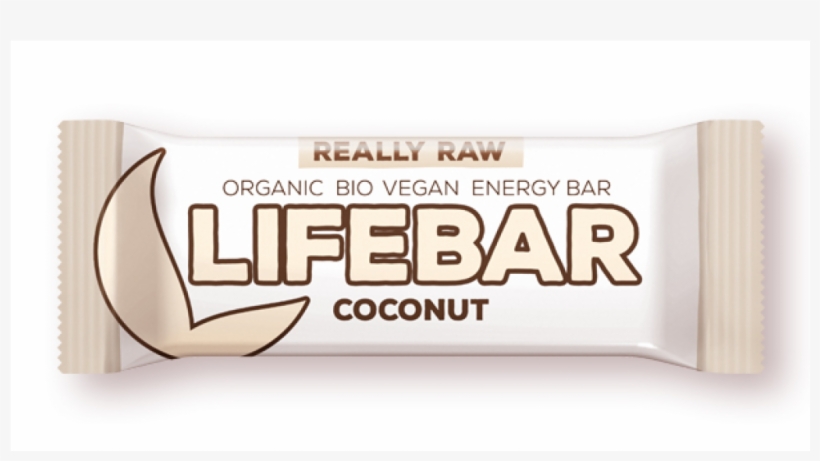 Lifebar Baton Cu Nuca De Cocos Raw Bio 47g - Energy Bar, transparent png #8048258