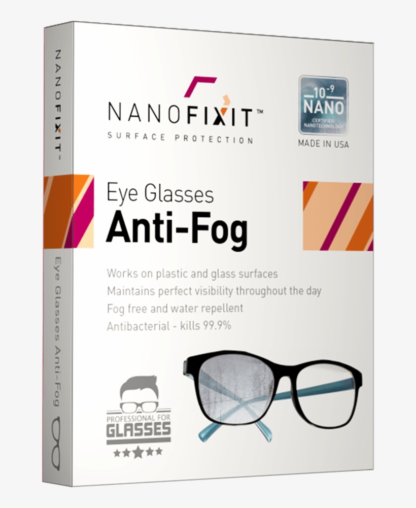 Eye Glasses Anti-fog - Graphic Design, transparent png #8048470