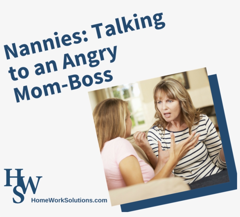 Nannies Talking To An Angry Mom Boss - Book, transparent png #8048718