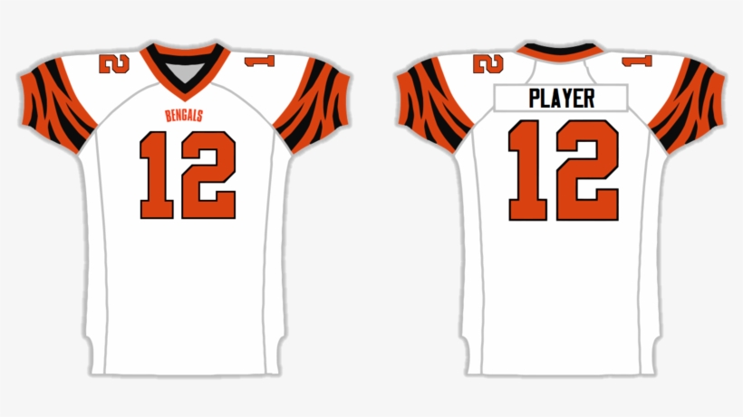 Bengalsawayvector2-1 - Sports Jersey, transparent png #8049506