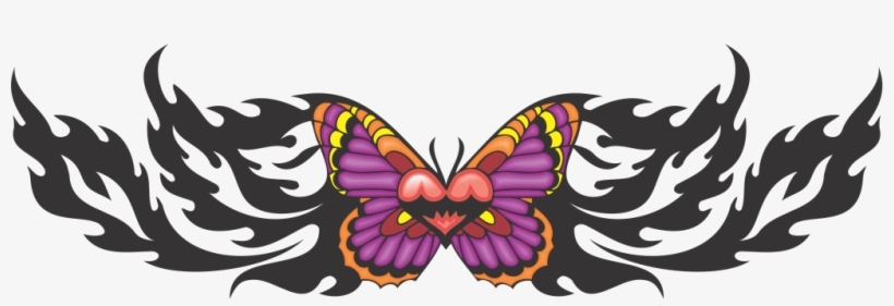 Addthis Sharing Sidebar - Butterfly Heart, transparent png #8049736
