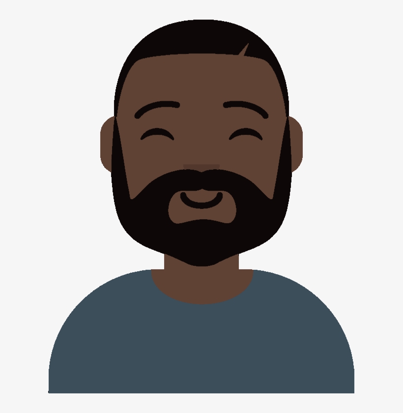 Input Black Male Avatar, transparent png #8049827