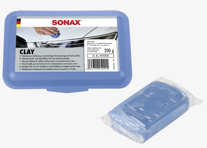 Sonax Clay 200g Blue - Sonax Clay, transparent png #8050487