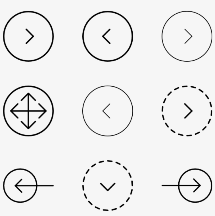 Free Png Download Arrow Button Design Png Images Background - Arrow Button Design, transparent png #8050664