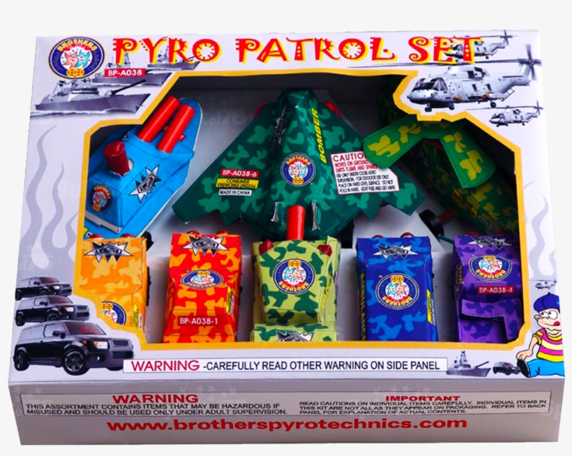 Pyro Patrol Set S&s - Model Car, transparent png #8050802