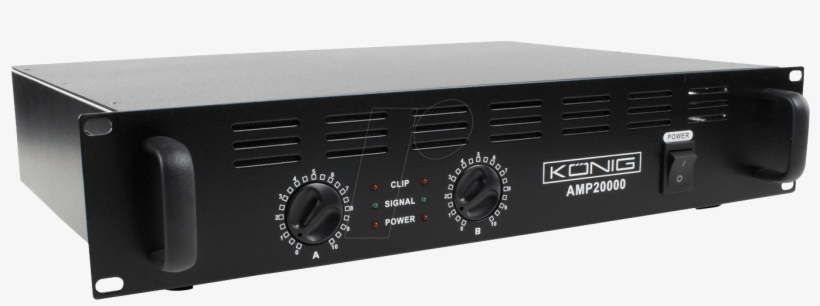 Stereo Pa Amplifier 2x 1000 W König Pa Amp20000 Kn - Konig Pa Amp2400 Kn, transparent png #8050934