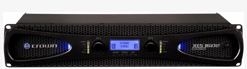 Crown Xls1502 2-channel 525w Power Amplifier With Onboard - Fiber Patch Panel 24 Port, transparent png #8051236