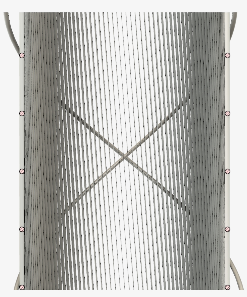 Coil Profiles 602 Kb - Chain-link Fencing, transparent png #8051272