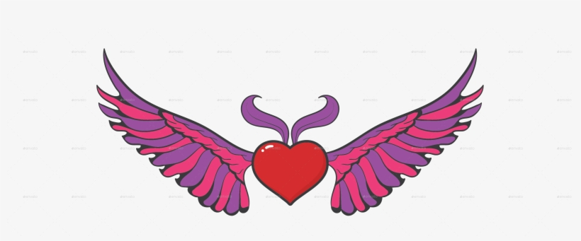 Png/wing Of Love-10 - Illustration, transparent png #8051530