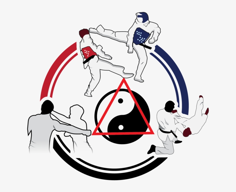 Kicks Taekwondo - Taekwondo Flying Kick Png, transparent png #8051827