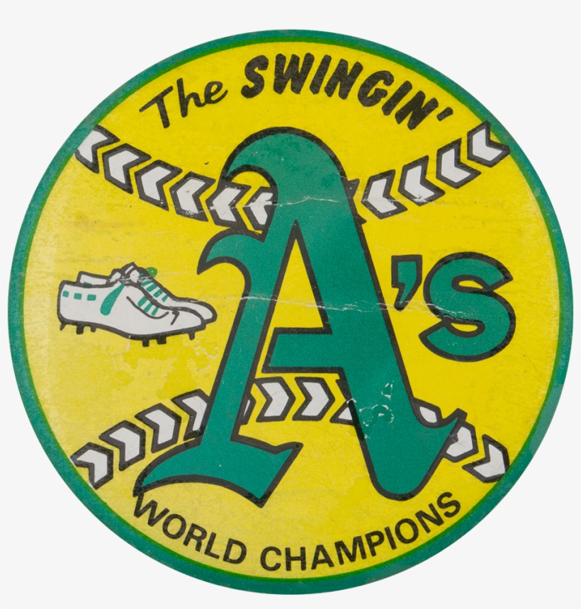 The Swingin' A's - Old Oakland Athletics Logo, transparent png #8052313