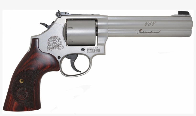 Smith And Wesson 686 6, transparent png #8052315
