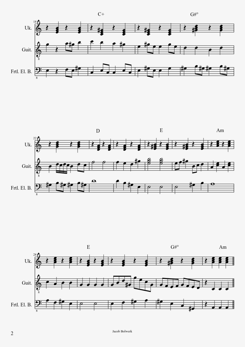 The Cat Empire Strikes Back - Rockin Around The Christmas Tree Saxophone Solo Sheet, transparent png #8052547