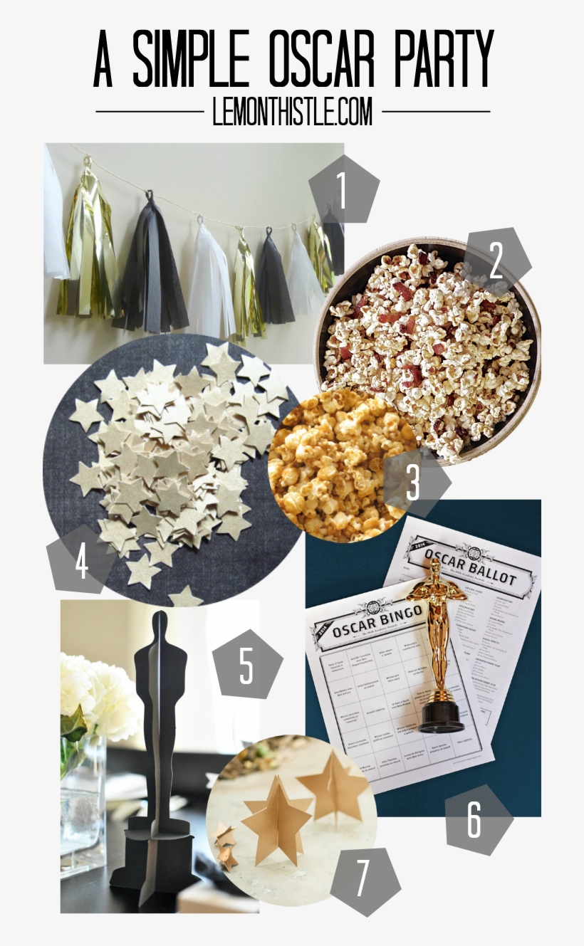 A Simple Oscar Party- Lemonthistle, transparent png #8052582