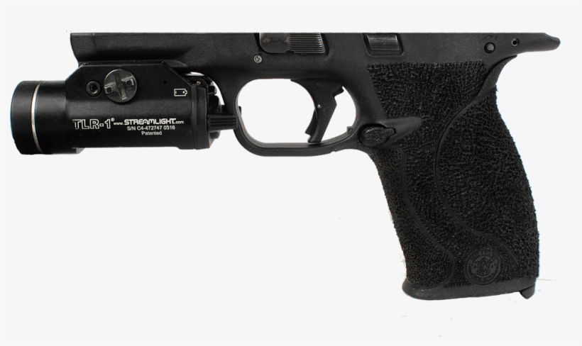 Stippled Smith And Wesson M&p With Streamlight Tlr-1 - Nightstick Twm 350, transparent png #8052937