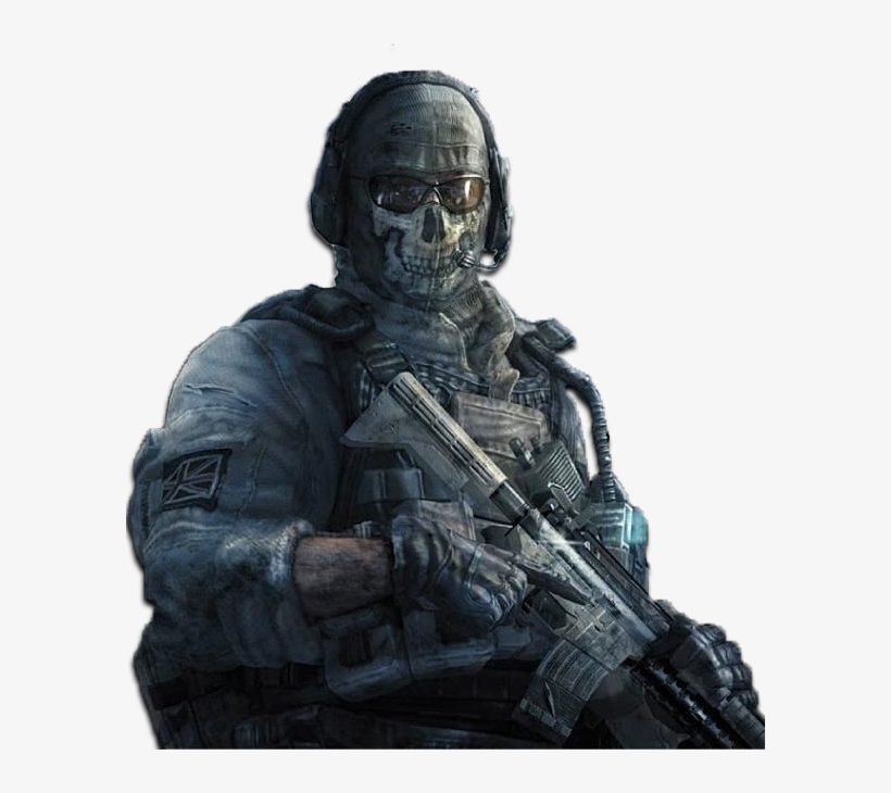 Code - [img]http - //store - Picbg - [/img] - Duty Modern Warfare 2 Ghost, transparent png #8053807