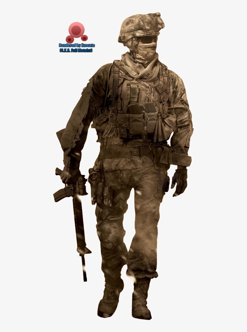 Modern Warfare 2 Render Photo - Call Of Duty Mw2 Soldier, transparent png #8053945