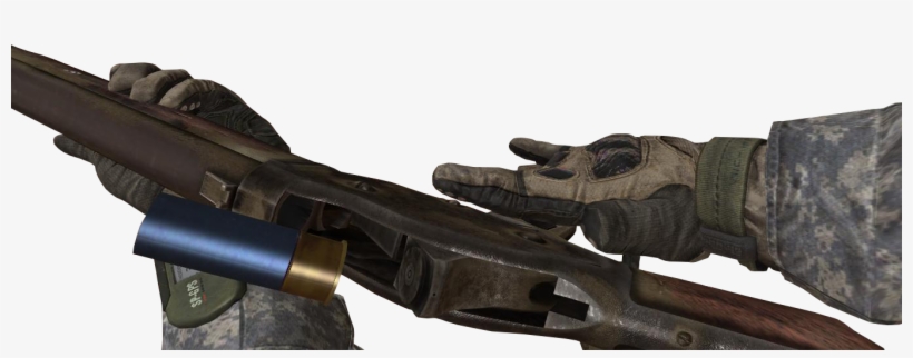 Image Model 1887 Ejecting Mw2 Png Call Of Duty Wiki - Model 1887 Mw2, transparent png #8054018