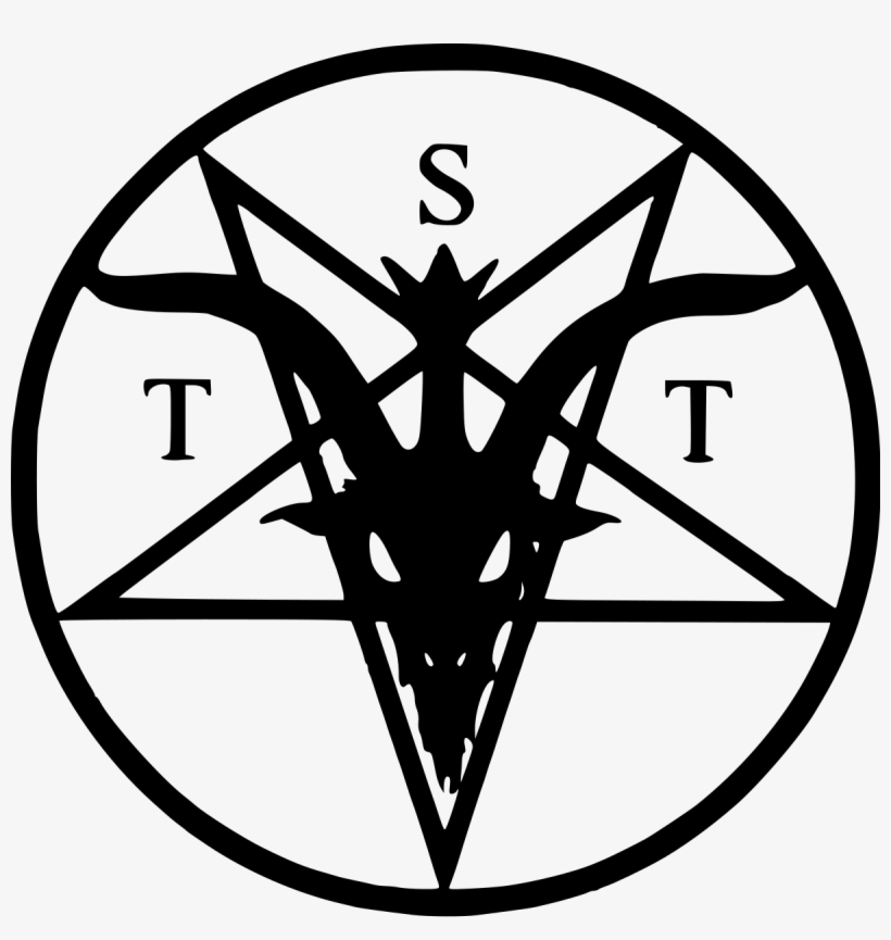 Satanic Transparent Transparent Background - Satanic Temple Logo, transparent png #8054381