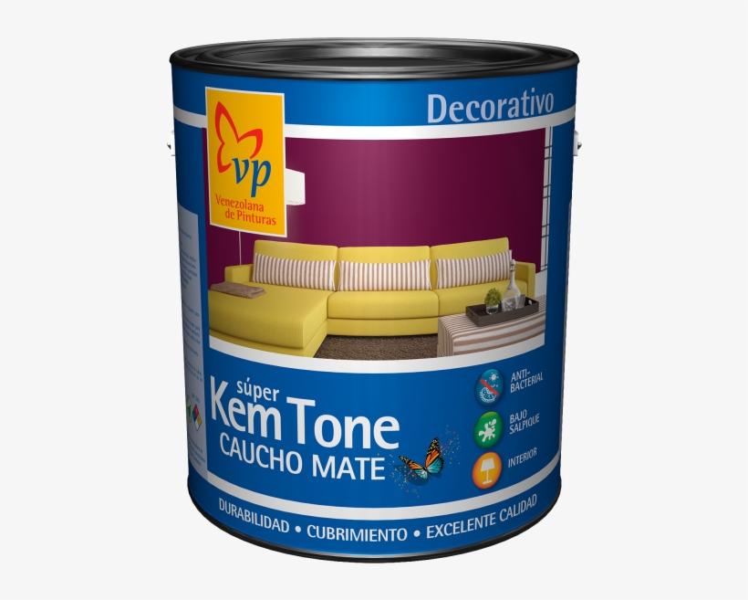 Súper Kem Tone Marca Venezolana De Pinturas - Venezolana De Pinturas, transparent png #8054636