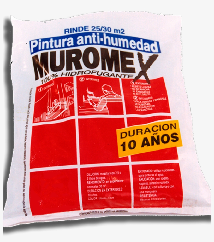 Muromex Hidrofugo Blanco 18 Lts - Carmine, transparent png #8054959